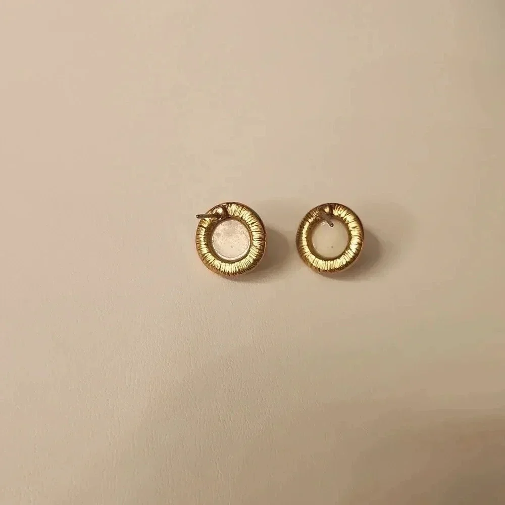 Betsy Johnson Love Fashion Pearl Stud Earrings